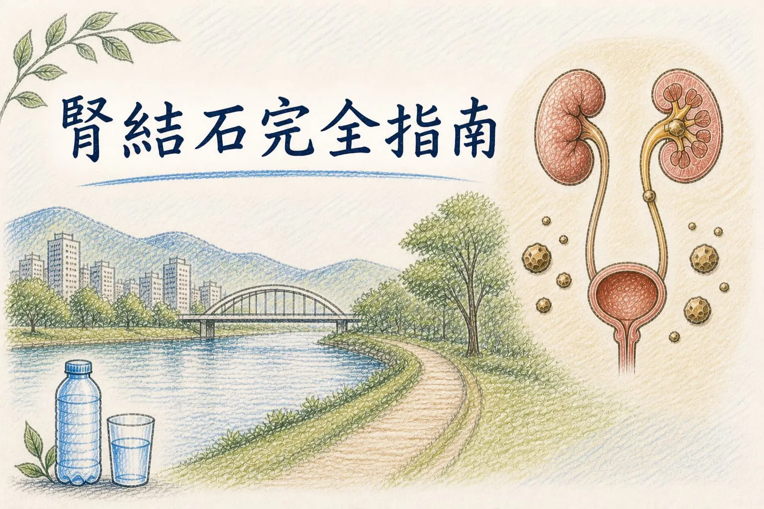腎結石完全指南｜成因、手術時機與體外震波碎石 vs. 軟式輸尿管鏡比較
